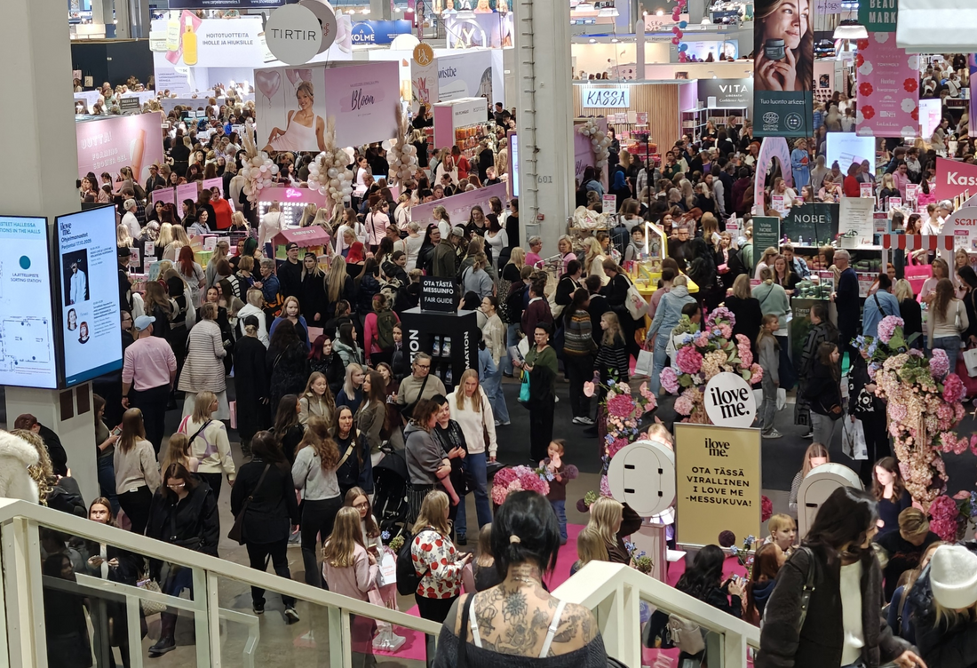 Kohtaamisia, inspiraatiota ja hyvää mieltä messuilla
